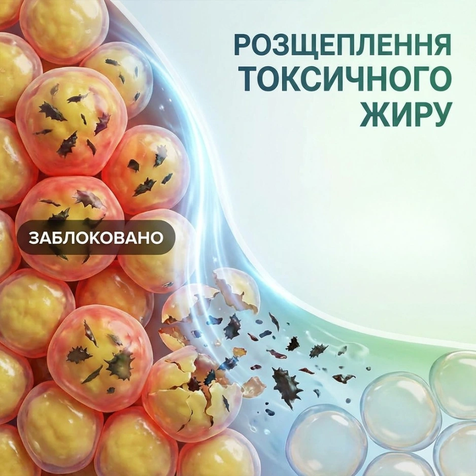 Розщеплення токсичного жиру